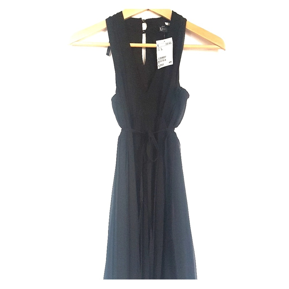 Black cocktail dress